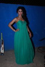 Sayantani Ghosh at TV shoot for new season of Cricket league in Mumbai on 13th Oct 2014